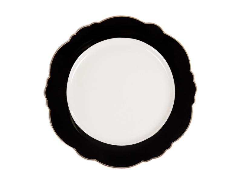 Набір тарілок Lefard, білий з чорним (922-027) - фото 2
