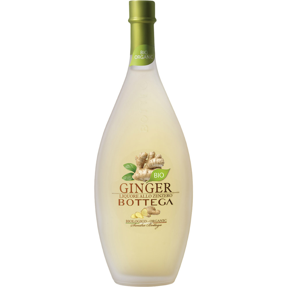 Лікер Bottega Ginger Liquor Bio, 20%, 0,5 л - фото 1