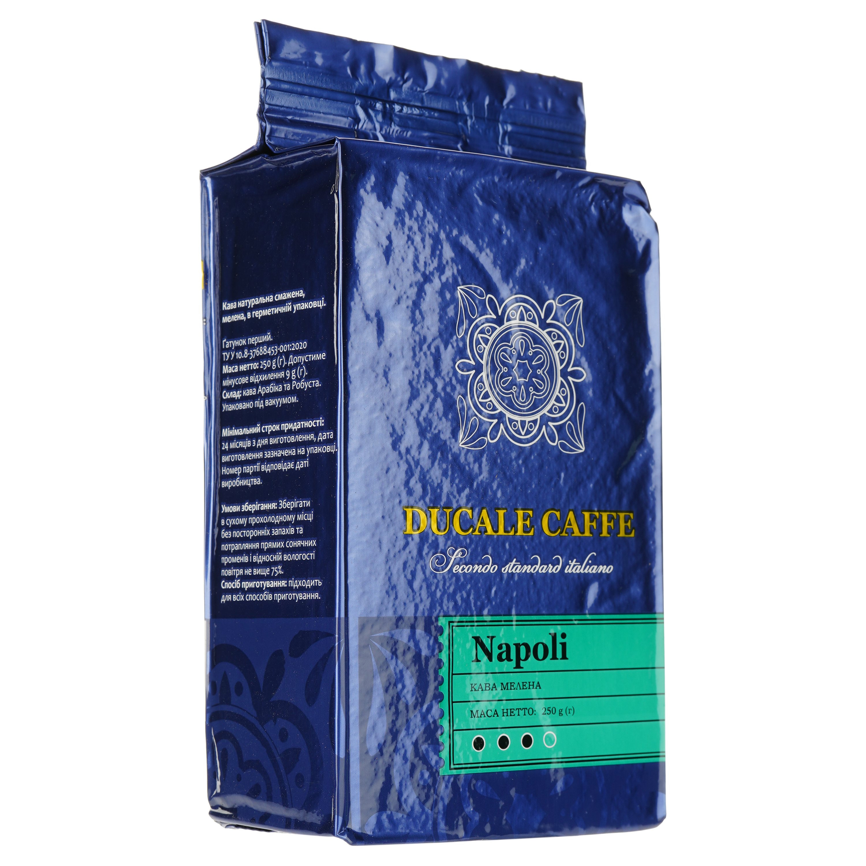 Кофе молотый Ducale Caffe Napoli 250 г (811782) - фото 3