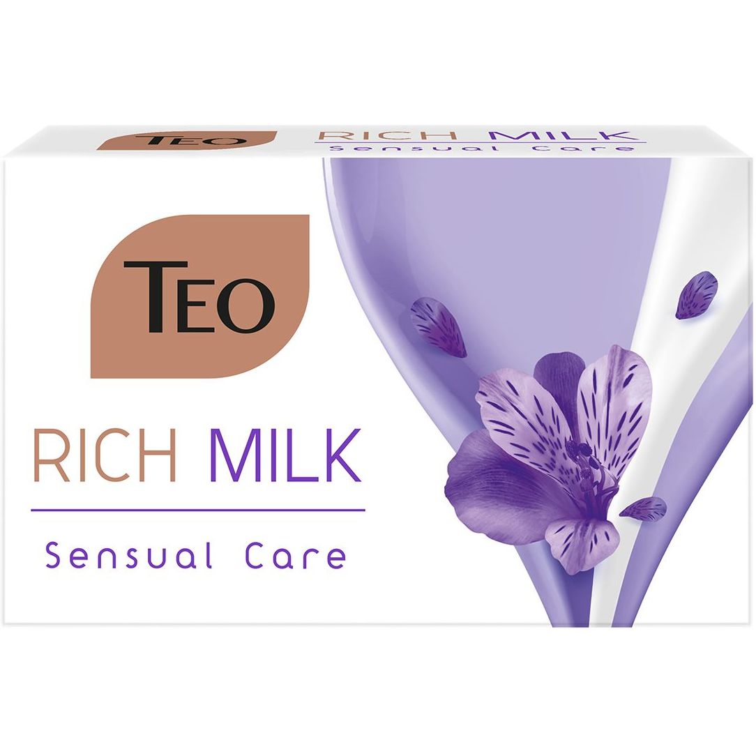 Мыло твердое Teo Rich Milk Sensual Care 90 г - фото 1