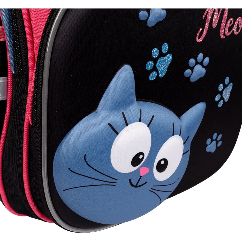 Рюкзак Yes S-58 Meow, чорний з рожевим (558004) - фото 14