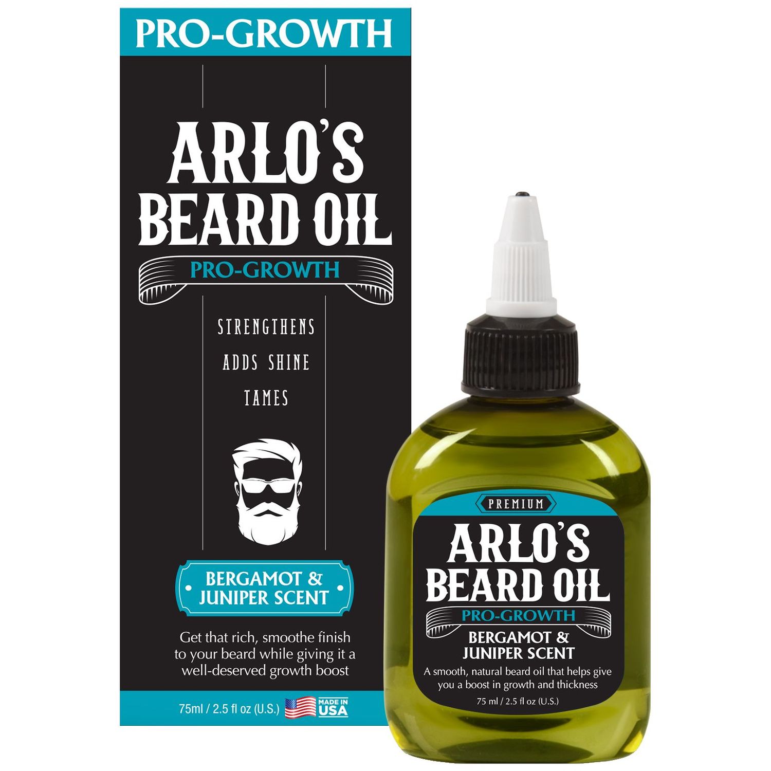 Олія для бороди Arlo's Pro-Growth Hair and Beard Oil 75 мл - фото 1