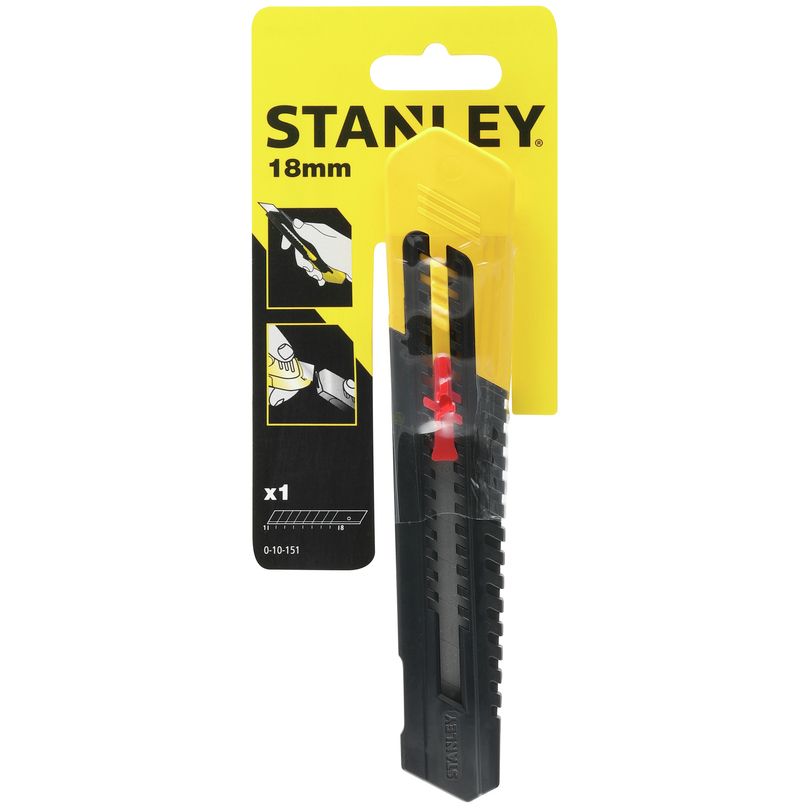 Нож Stanley SM18 с сегментированным лезвием 18х160 мм (0-10-151) - фото 4