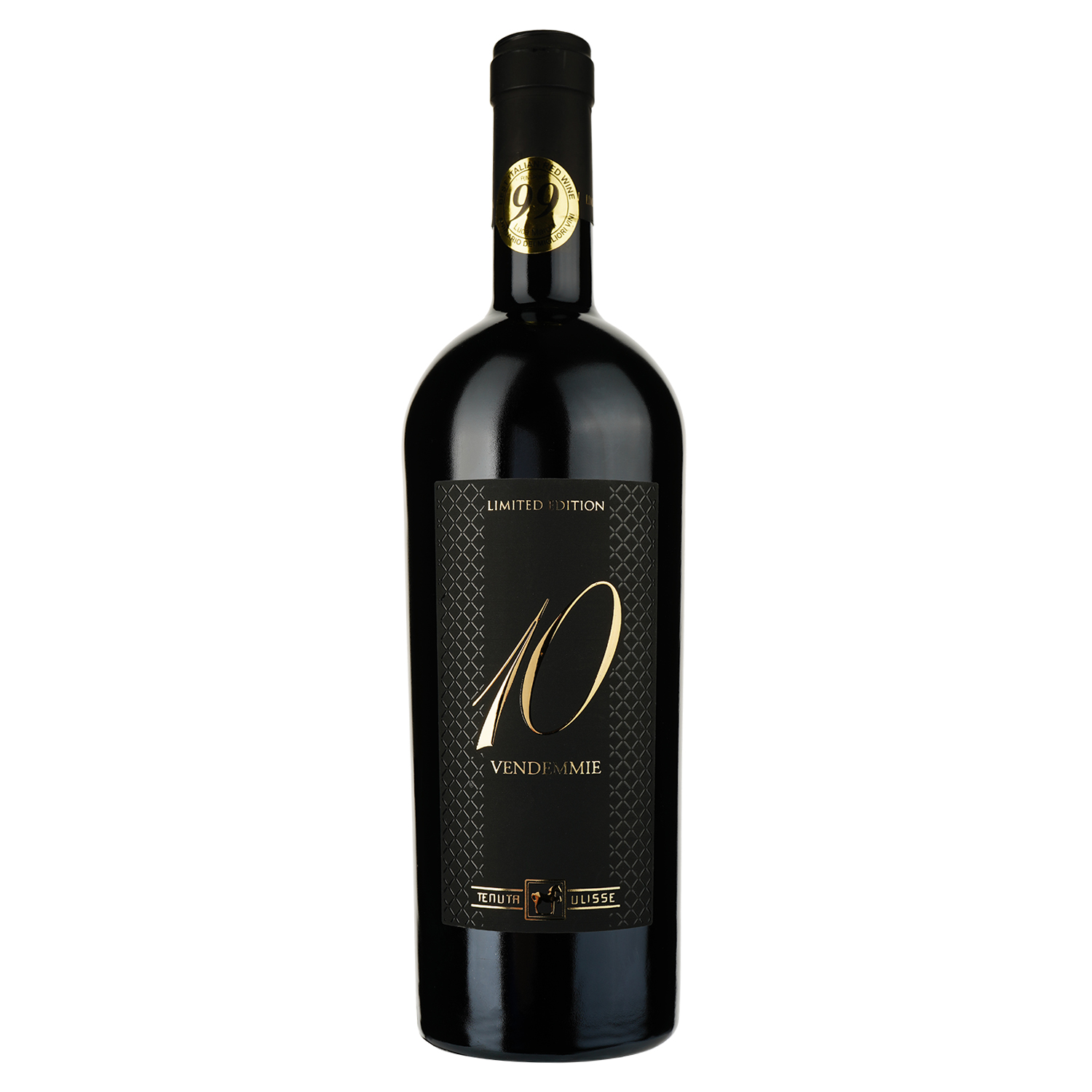 Вино Limited Edition 10 Vendemmie, червоне, напівсолодке, 14,5%, 0,75 л - фото 1