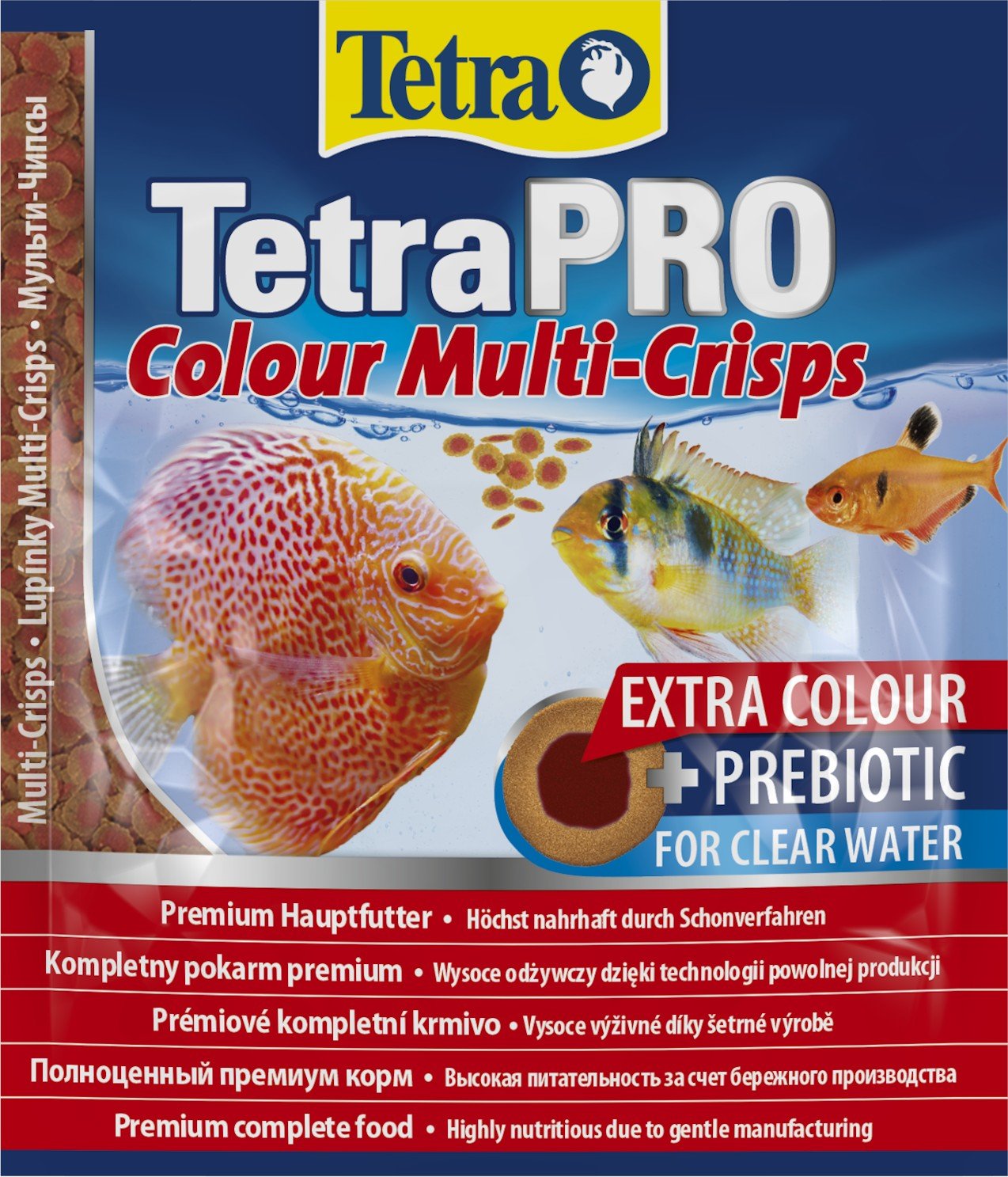 Корм для акваріумних рибок Tetra Pro Colour Чипси, 12 г (149366) - фото 1