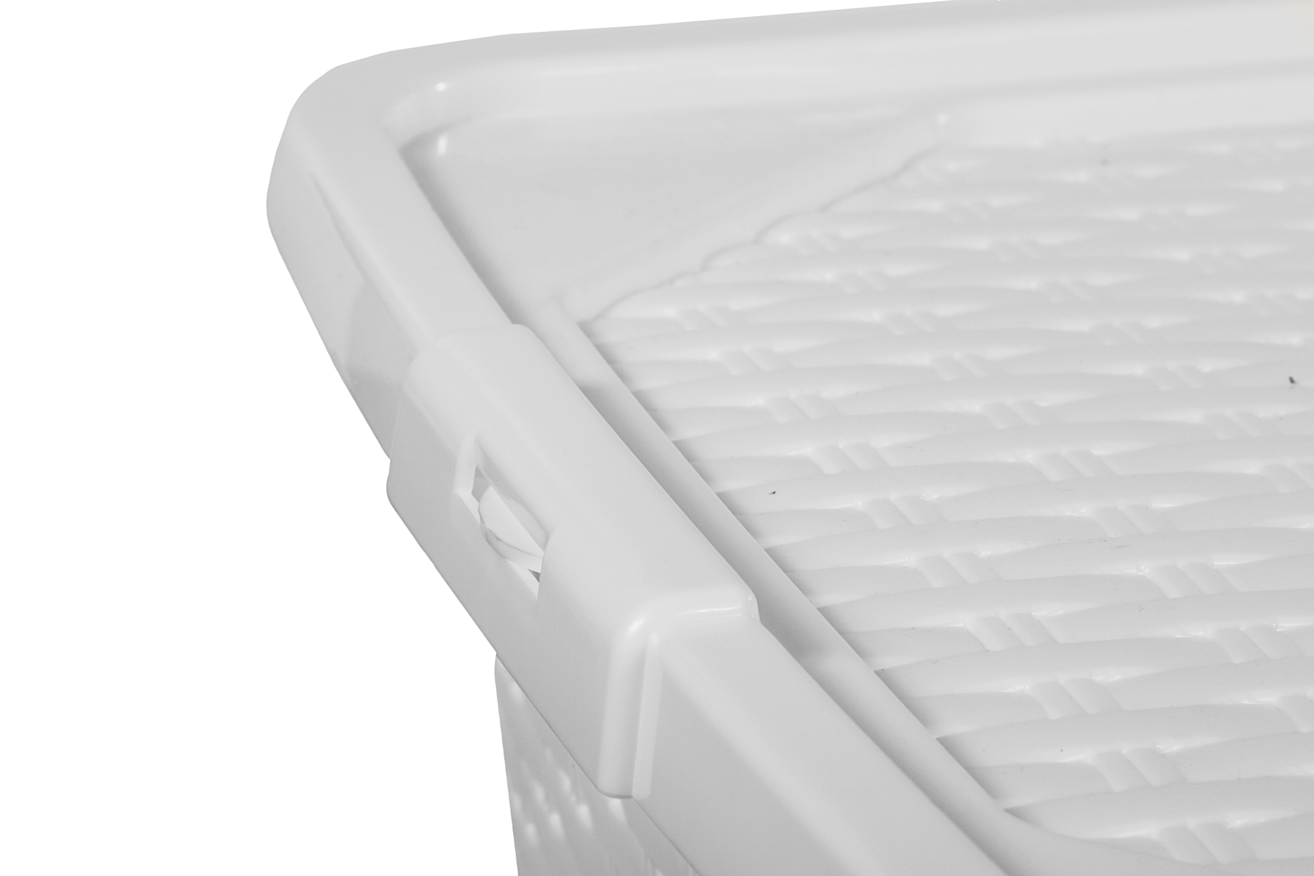 Ящик пластиковый с крышкой Heidrun Intrigobox, 20 л, 43х32х22 см, белый (4511) - фото 2
