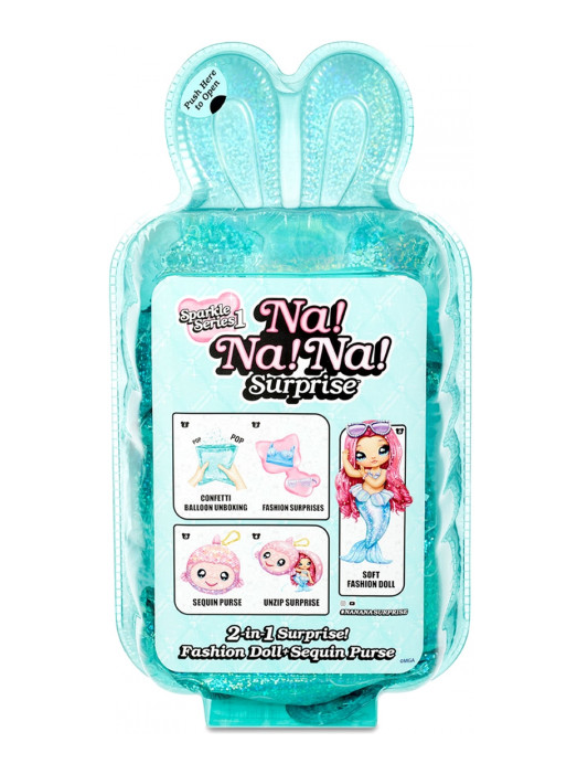 Игровой набор с куклой Na! Na! Na! Surprise Sparkle S3 W1 Криста Сплаш, с аксессуарами (573760) - фото 5