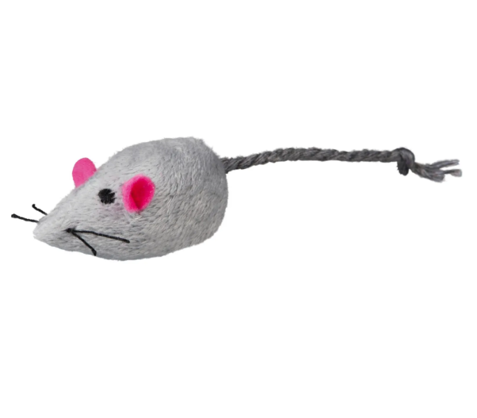 Игрушка для кошек Trixie Мышь звенящая, 4 см, в ассортименте (4139_1шт) - фото 2