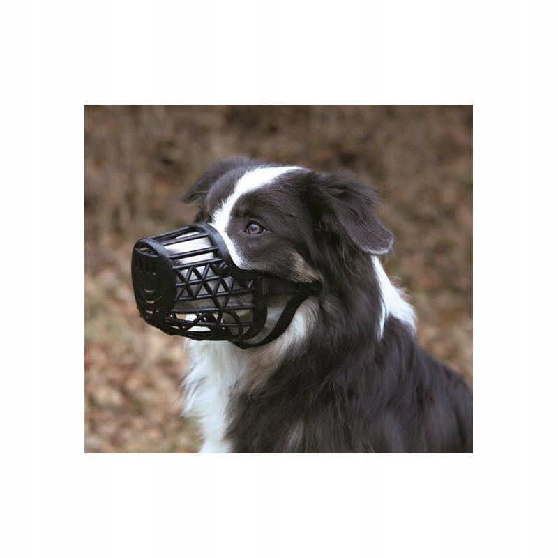 Намордник Trixie для собак №1, 14 см чорний (17601) - фото 3