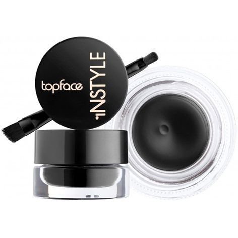 Подводка гелевая TopFace Instyle - Gel Eyeliner PT552 тон 01 black 3.5 г - фото 2