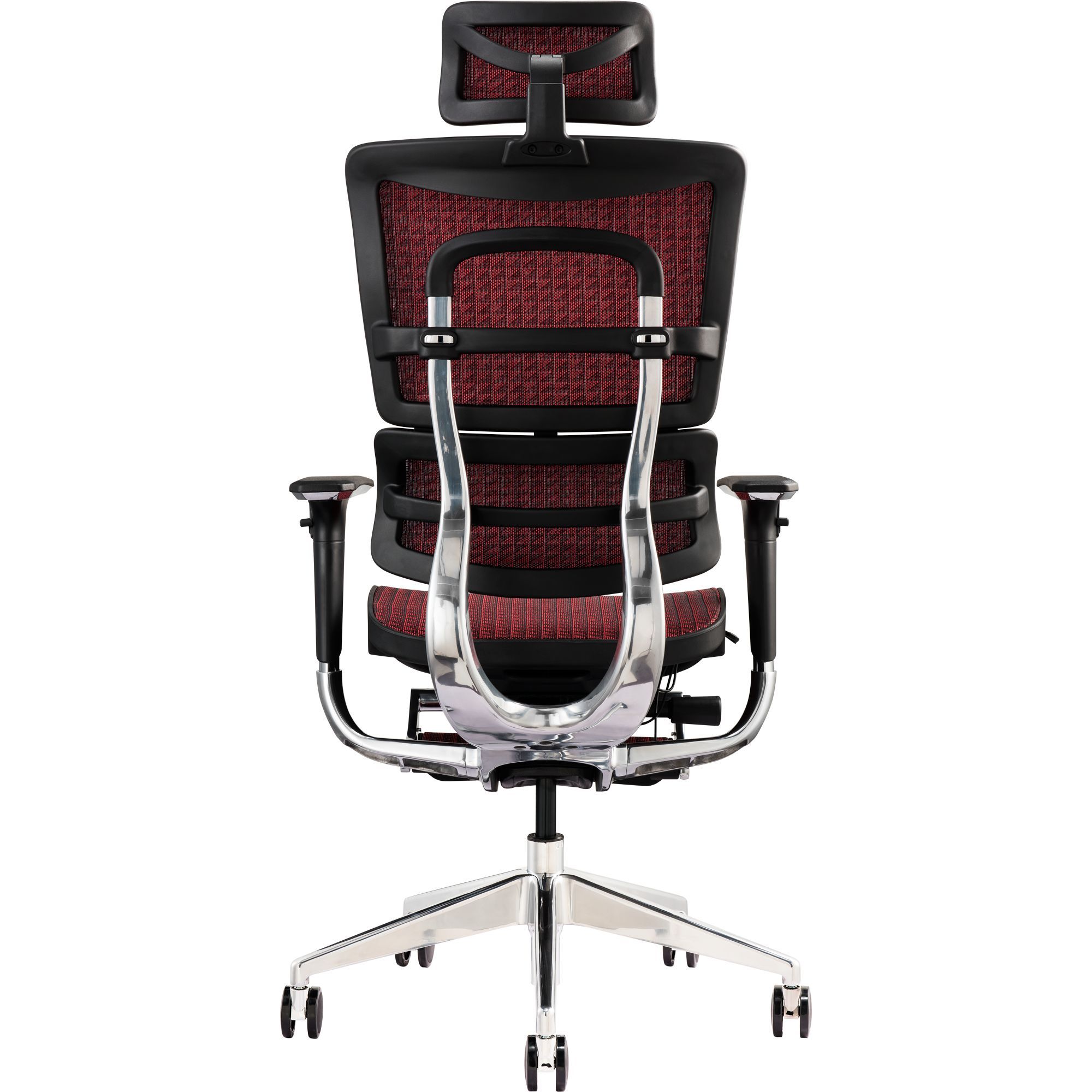 Офисное кресло GT Racer X-801L (W-82), красное (X-801L Red (W-82)) - фото 6