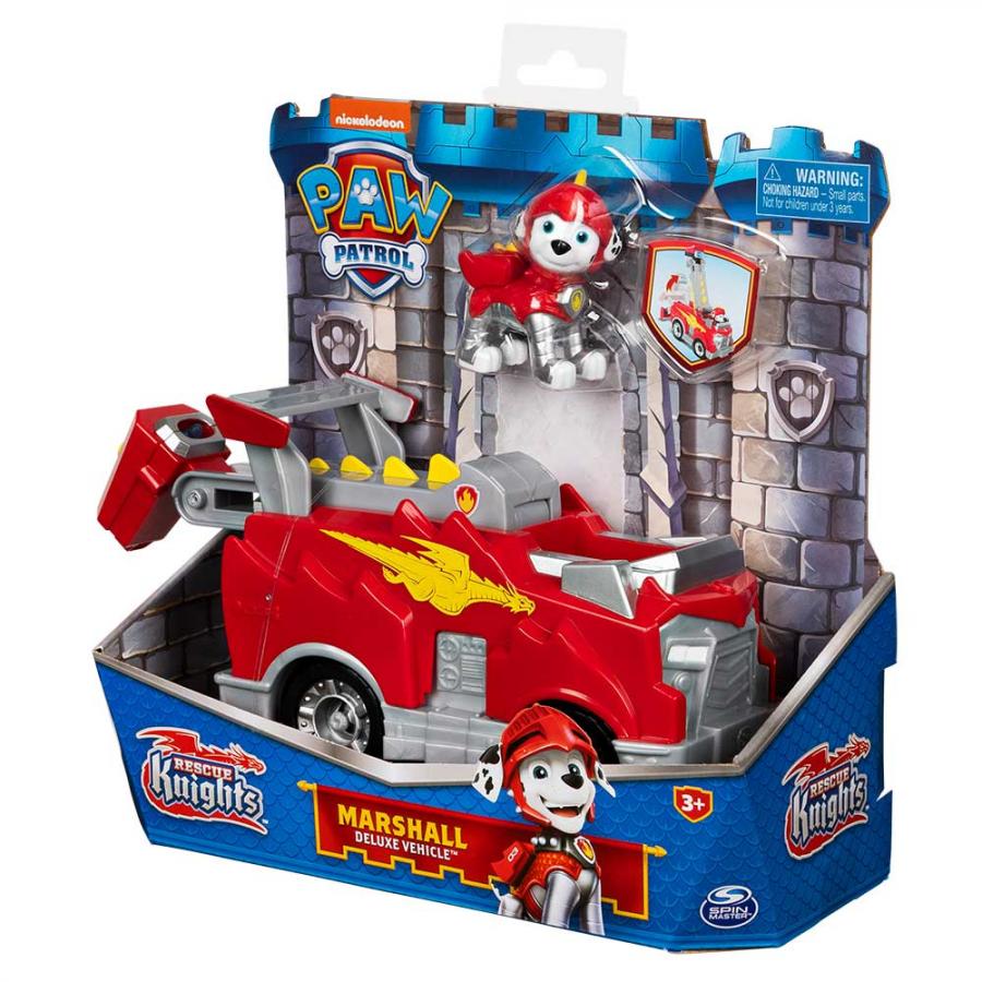 Рятувальний автомобіль де-люкс Spin Master Paw Patrol з водієм Маршал (SM16776/4583) - фото 8