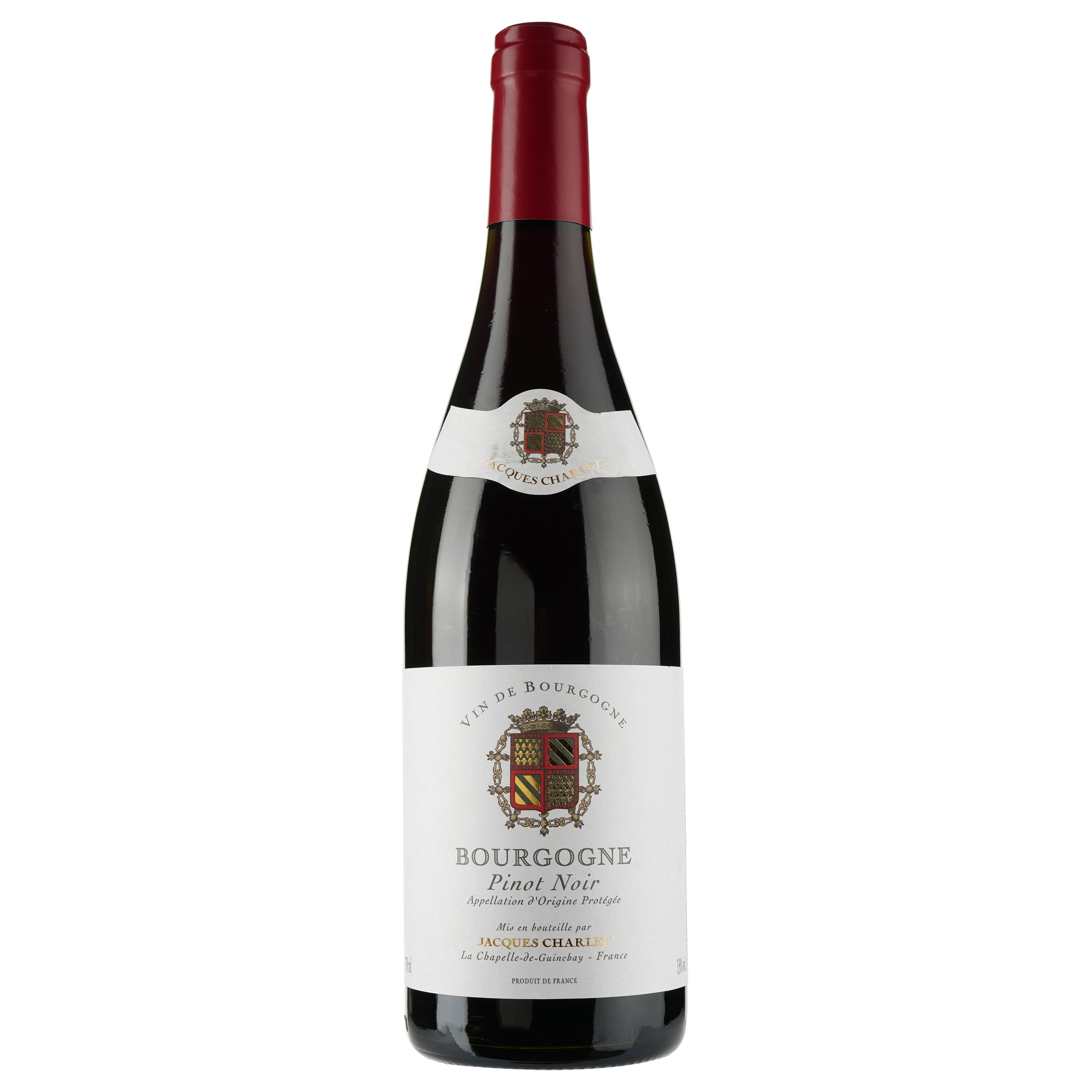 Вино Loron&Fils Jacques Charlet Bourgogne Rouge Pinot Noir, червоне, сухе, 13%, 0,75 л (8000015793377) - фото 1