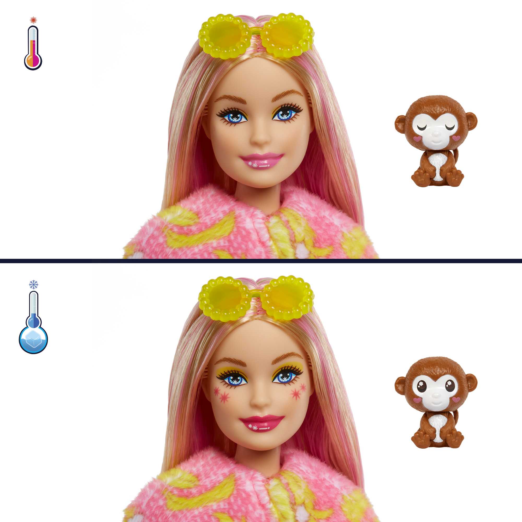 Кукла Barbie Cutie Reveal Друзья из джунглей Обезьянка (HKR01) - фото 5