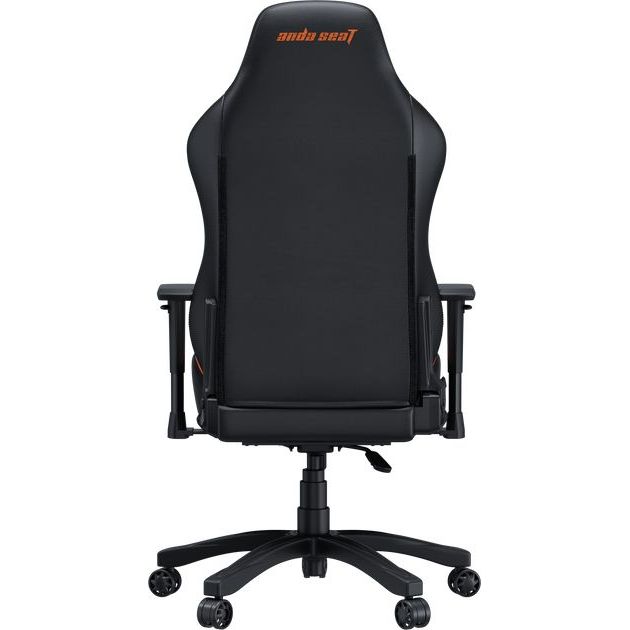 Кресло игровое Anda Seat Luna Color Size L Black/Orange PVC - фото 6