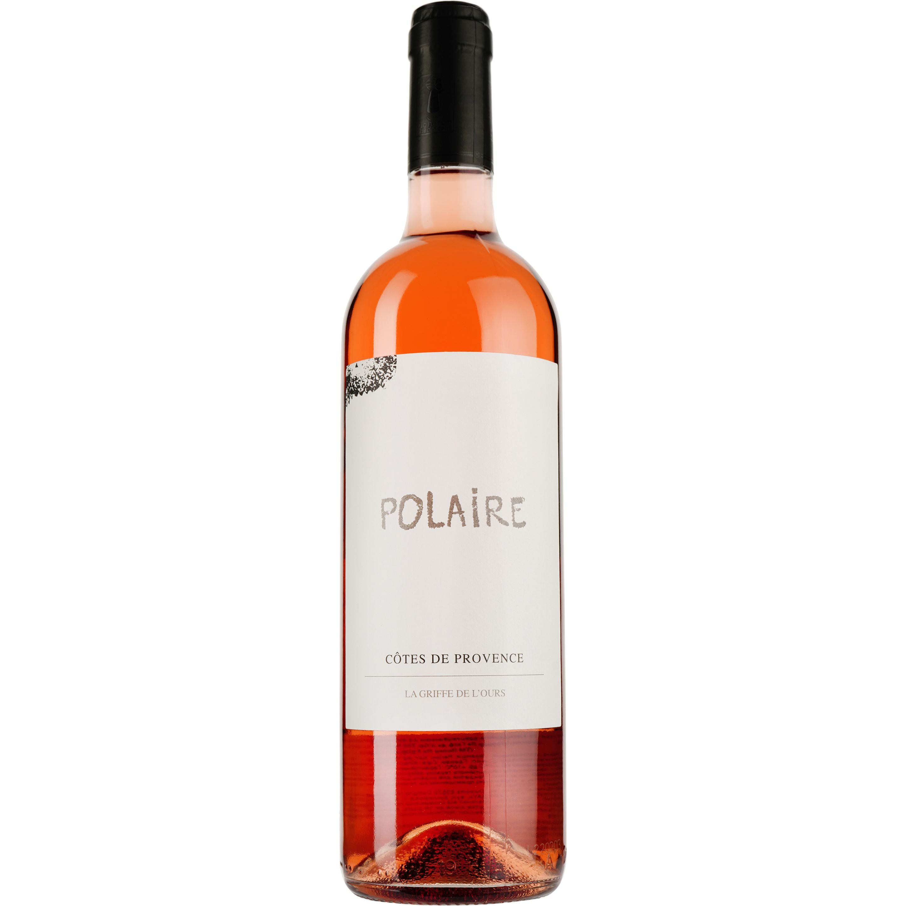 Вино La Griffe de l'Ours Polaire Cotes de Provence AOP, розовое, сухое, 0,75 л - фото 1