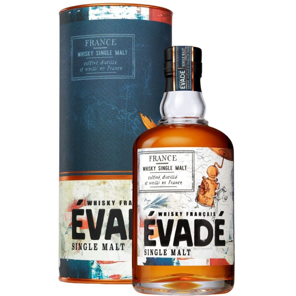 Віскі Evade Single Malt French Whisky, 40%, 0,7 л, у подарунковій упаковці - фото 1