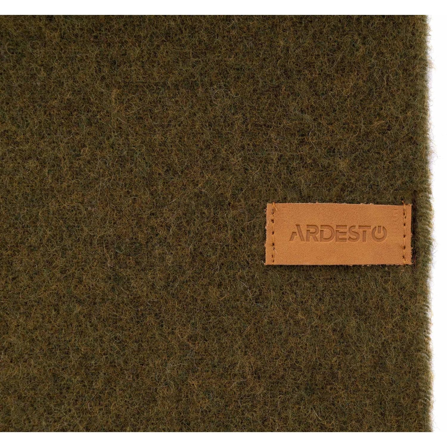 Плед Ardesto Leonardo Doubleface, 200х140 см, хаки-шоколадный (ART0402LD) - фото 6