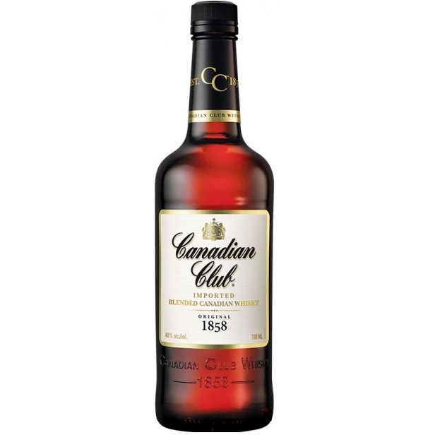 Виски Canadian Club Original 5 yo Blended Canadian Whisky, 40%, 0,7 л - фото 1