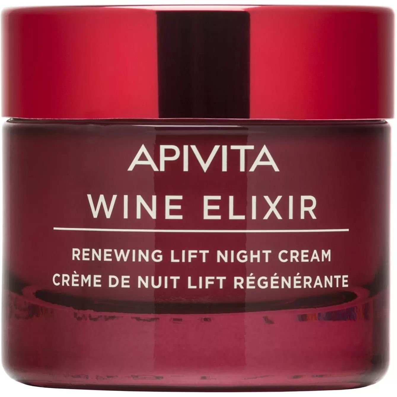 Нічний крем-ліфтинг для відновлення шкіри Apivita Wine Elixir, 50 мл - фото 1