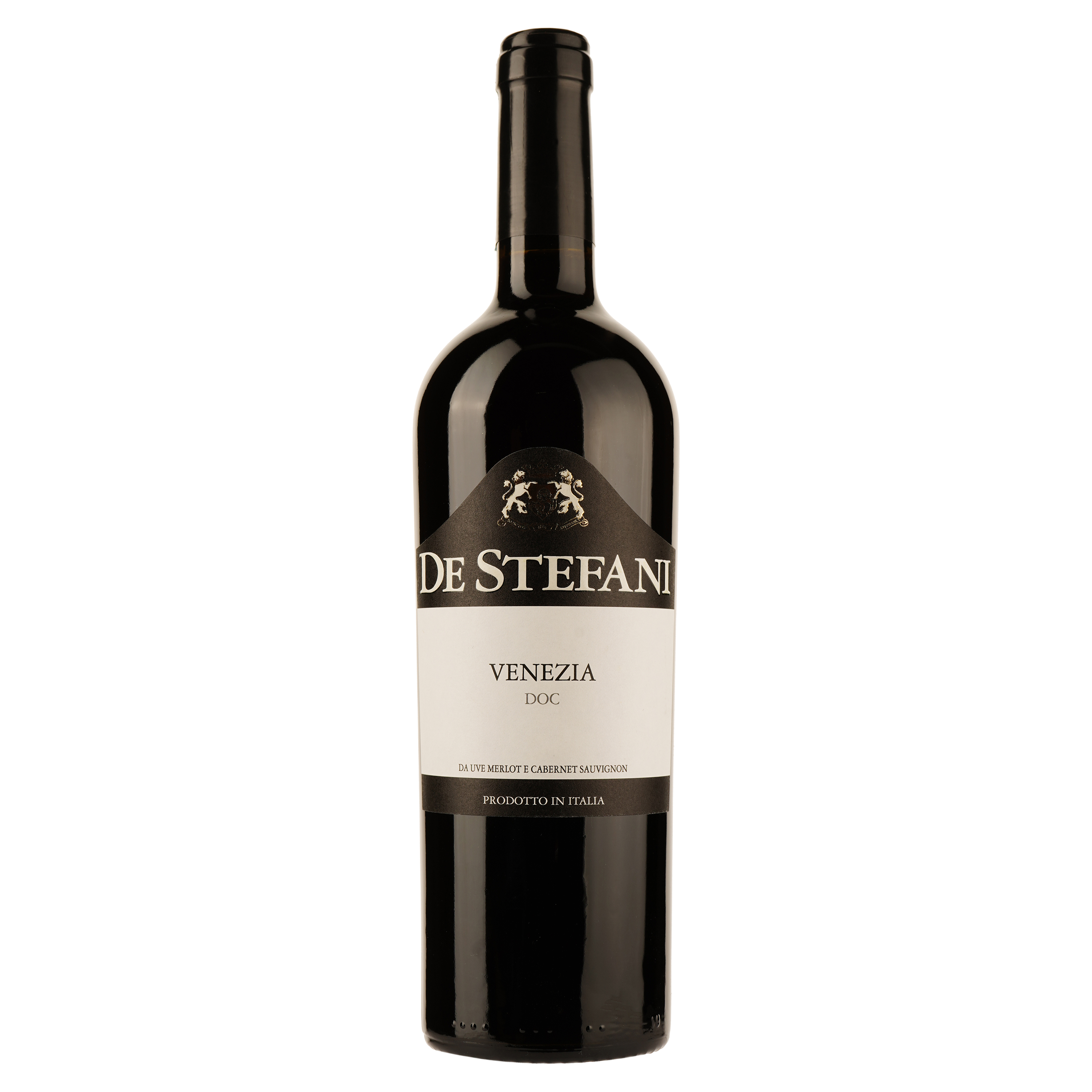Вино De Stefani Venezia, червоне, сухе, 0,75 л - фото 1