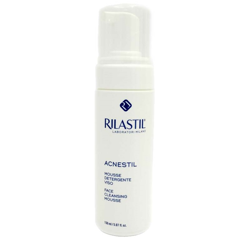 Мусс Rilastil Acnestil деликатный очищающий для кожи лица, склонной к акне, 150 мл - фото 1