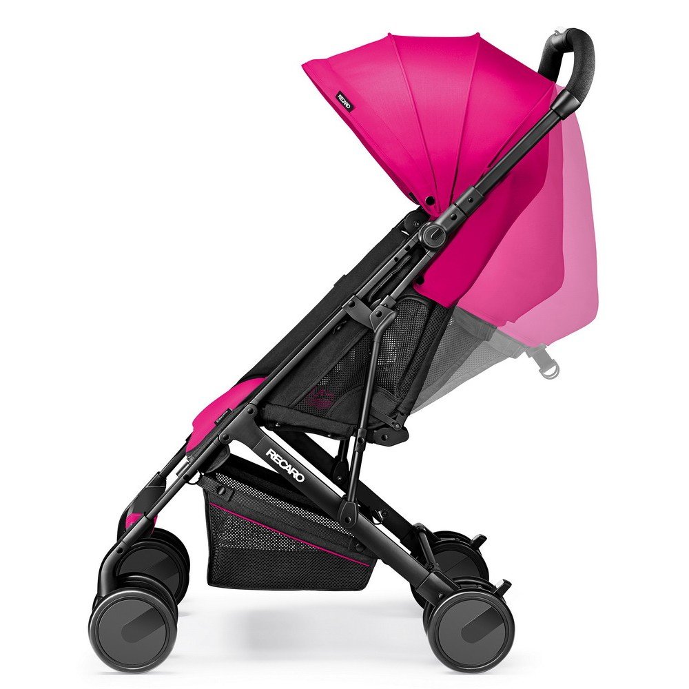 Прогулянкова коляска Recaro EasyLife Pink, малиновий з чорним (5601.21211.66) - фото 2