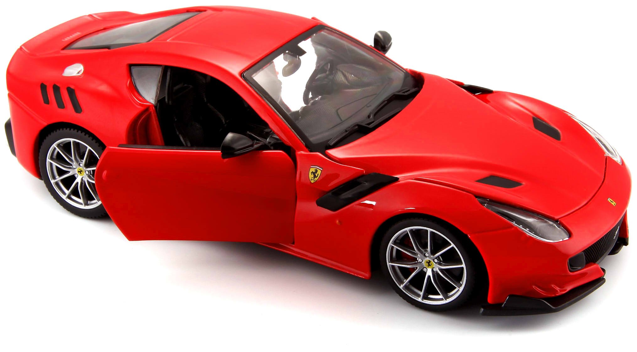 Автомодель Bburago Ferrari F12TDF красная (18-26021) - фото 2