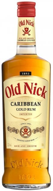 Ром Old Nick Gold Rum, 37,5%, 1 л (739149) - фото 1
