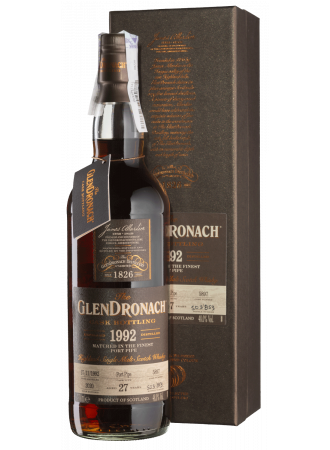 Виски Glendronach #5897 CB Batch 18 1992 27 yo Single Malt Scotch Whisky 48% 0.7 л в подарочной упаковке - фото 1