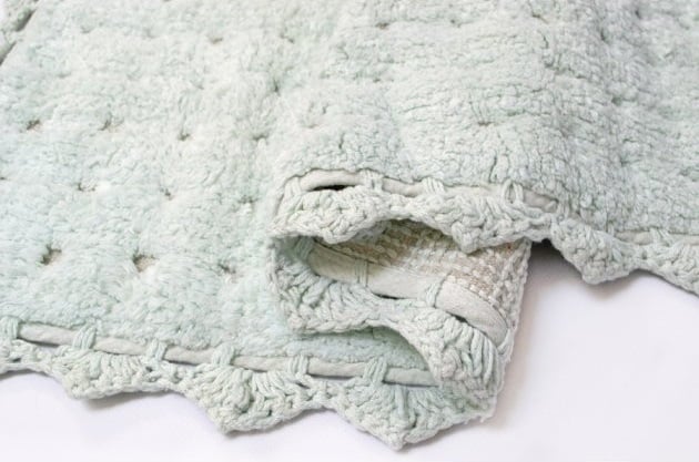 Набор ковриков Irya Garnet mint, 85х55 см и 55х35 см, светло-зеленый (svt-2000022260701) - фото 4