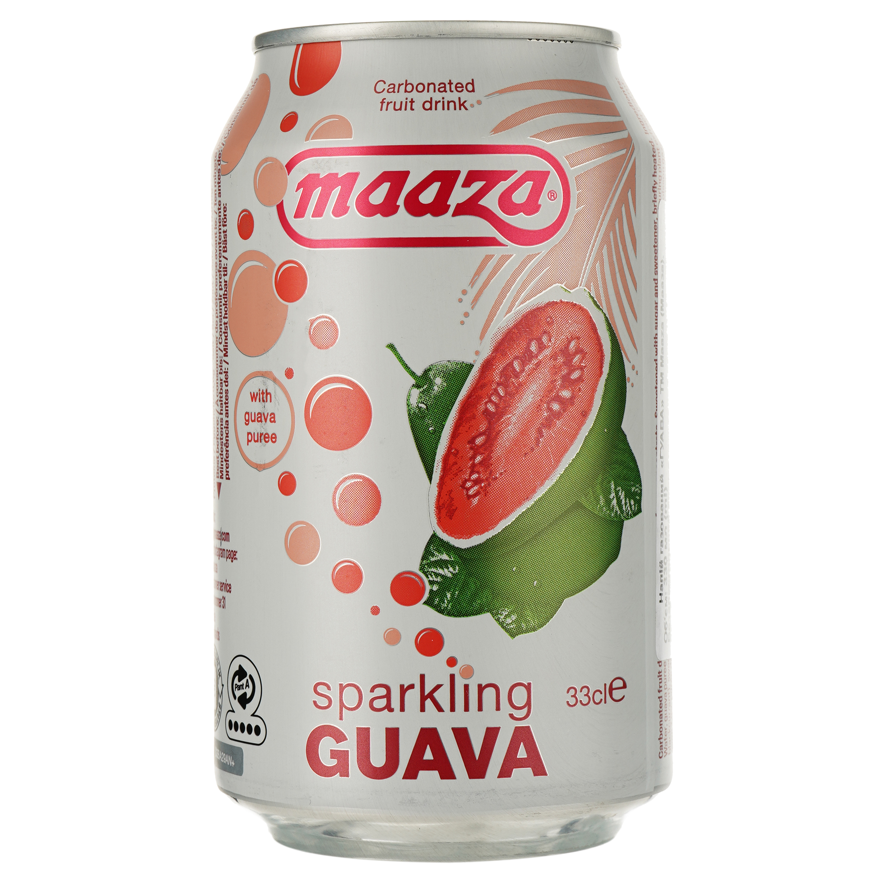 Напиток соковый Maaza Гуава газированный ж/б 330 мл (889230) - фото 1