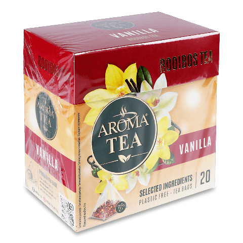 Чай фруктово-ягідний Aroma Tea Ройбуш з ваніллю 35 г (20 шт. х 1.75 г) (896856) - фото 3