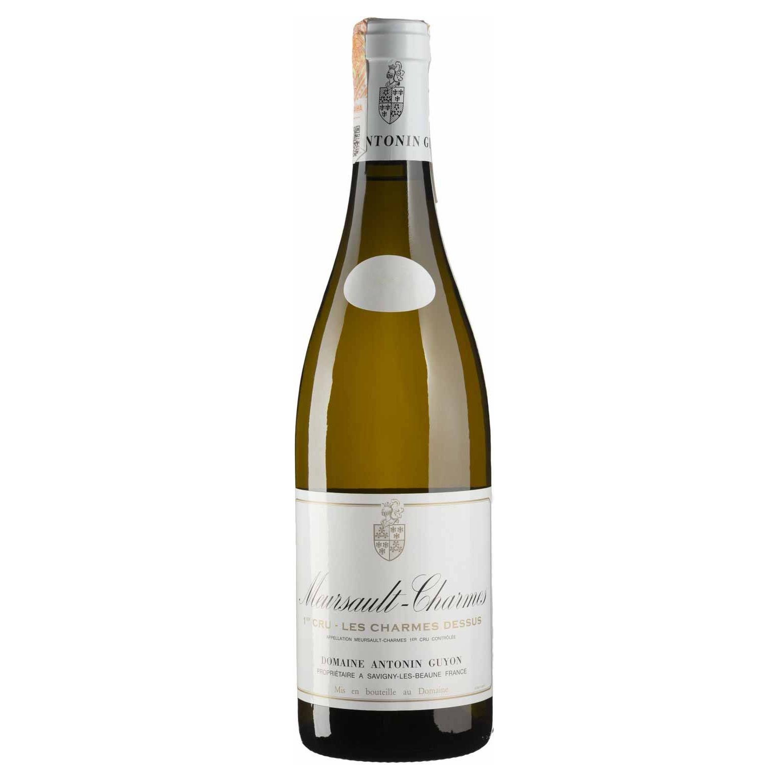 Вино Antonin Guyon Meursault-Charmes Les Charmes Dessus 2020, біле, сухе, 0,75 л (W7962) - фото 1