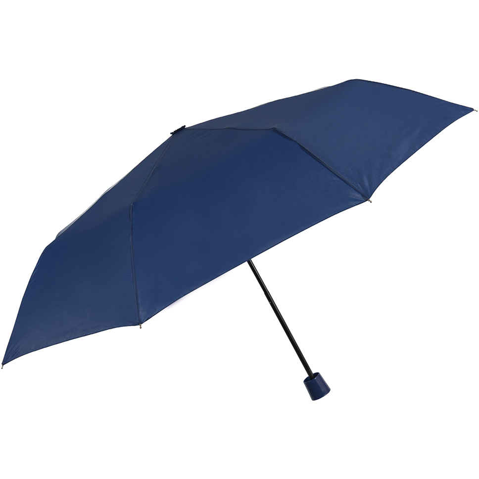 Зонтик Perletti Ombrelli складной механический темно-синий (96005-02) - фото 1