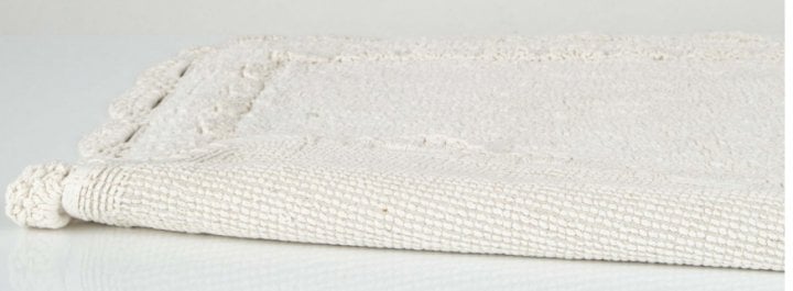 Набір килимків Irya Darya ekru, 90х60 см і 60х40 см, молочний (svt-2000022264556) - фото 3