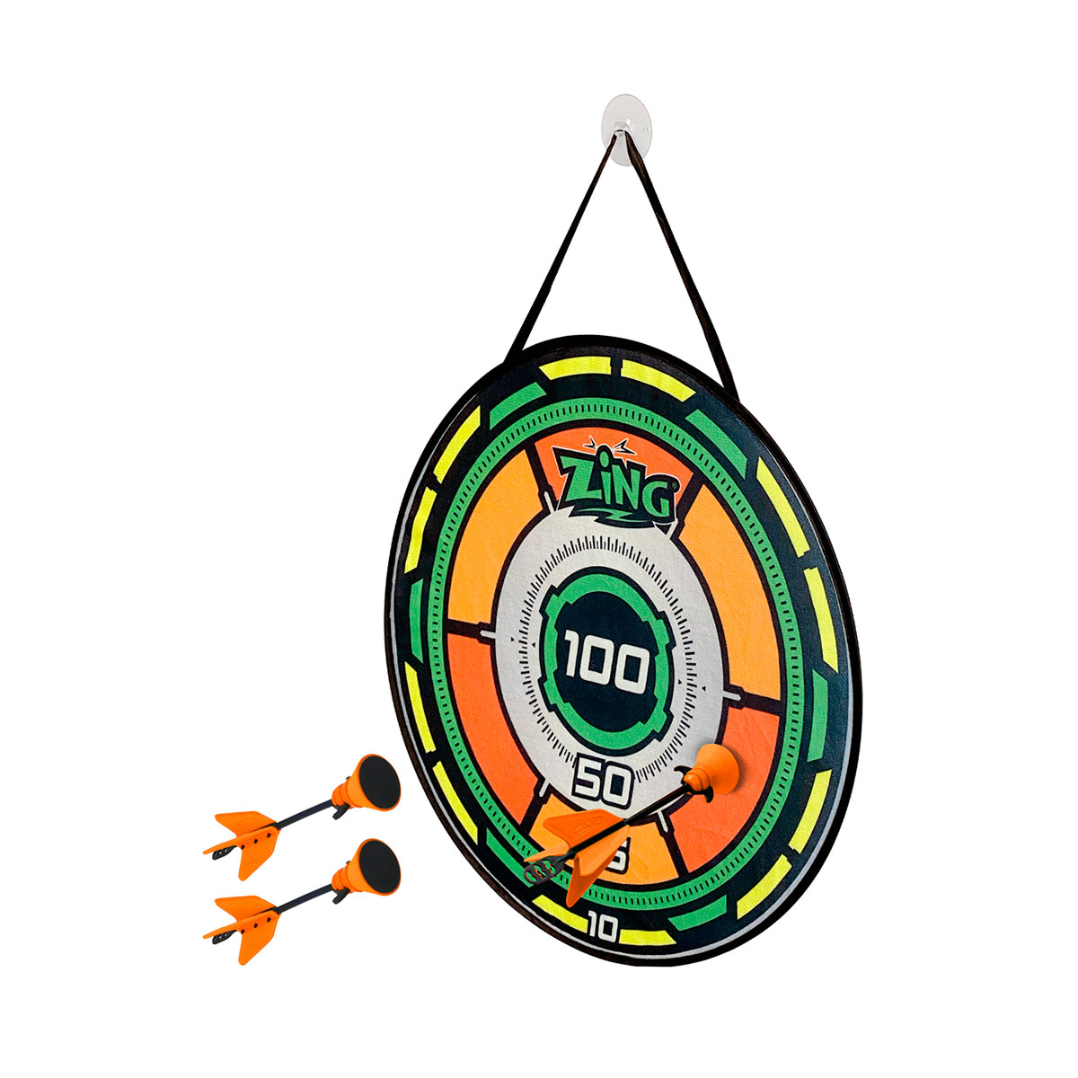 Игрушечный лук Zing с мишенью серии Air Storm Bullz Eye, оранжевый (AS200O) - фото 3