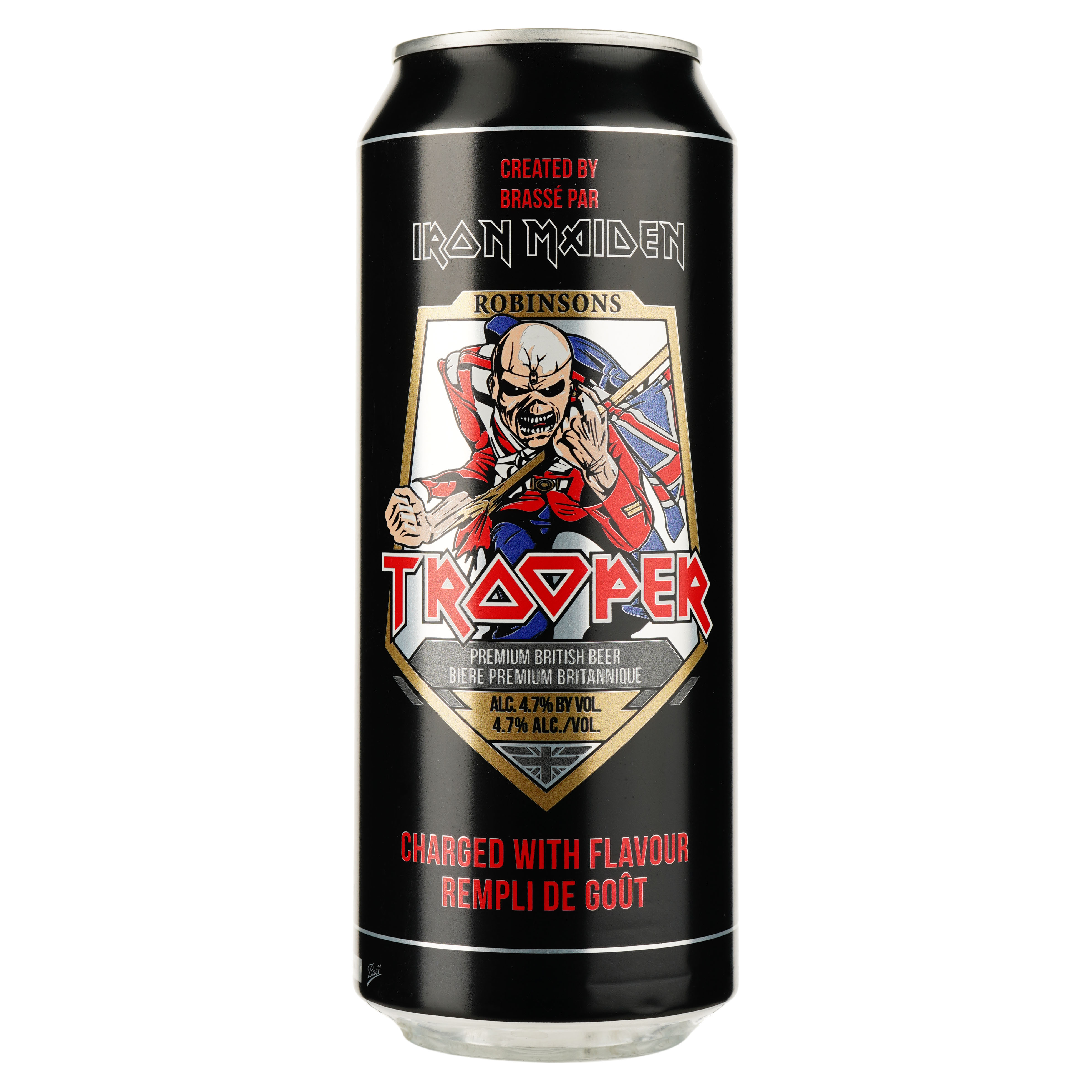 Пиво Trooper Iron Maiden янтарне з/б, 4,7%, 0,5 л (709236) - фото 1