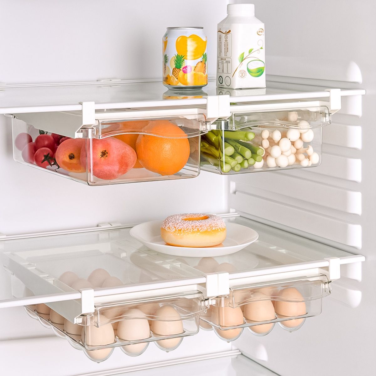 Контейнер подвесной в холодильник для яиц МВМ My Home KP-69 T 300х200х95 мм (KP-69 T) - фото 4