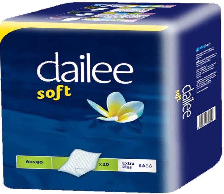 Одноразові пелюшки Daille Soft, 90х60 см, 20 шт. (3950) - фото 1
