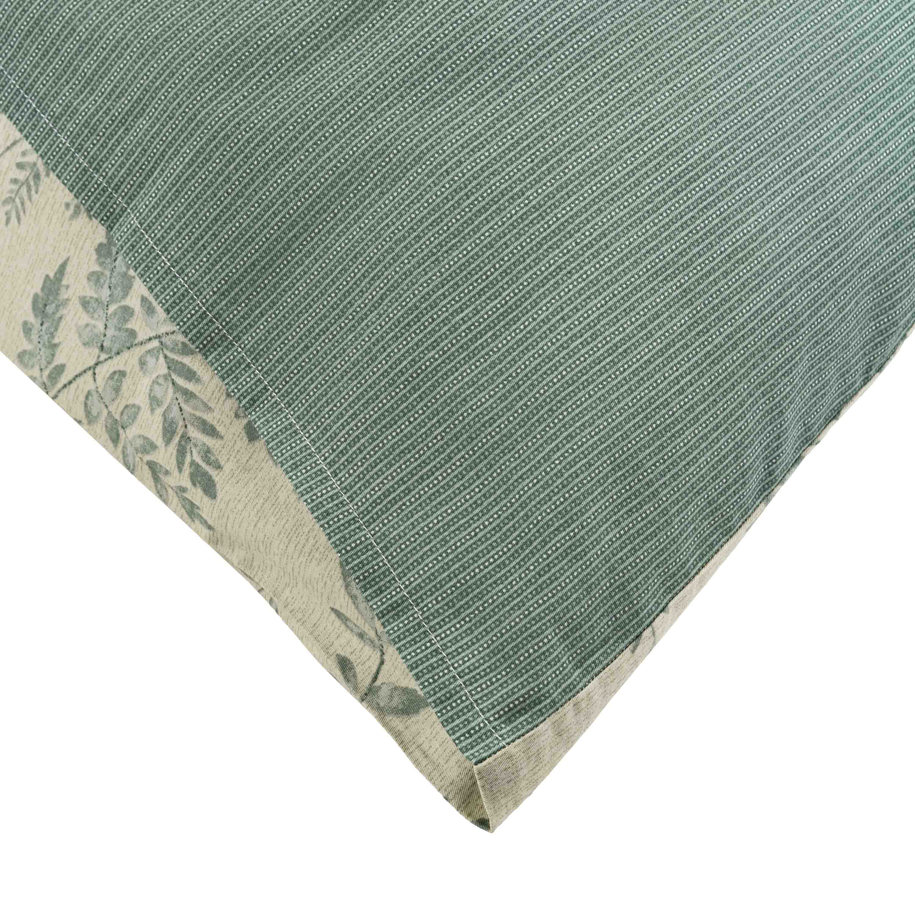 Комплект постельного белья Ardesto Gloria сатин двуспальный евро зеленый (ART2022FG) - фото 6
