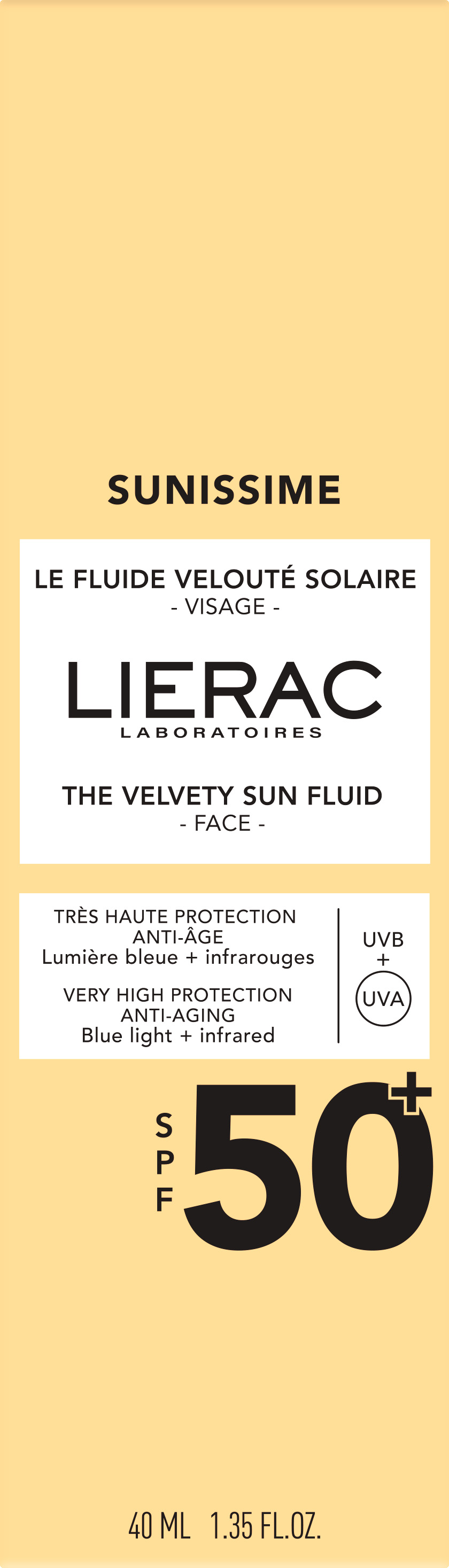 Сонцезахисний флюїд Lierac Sunissime SPF 50+ для обличчя 40 мл - фото 2