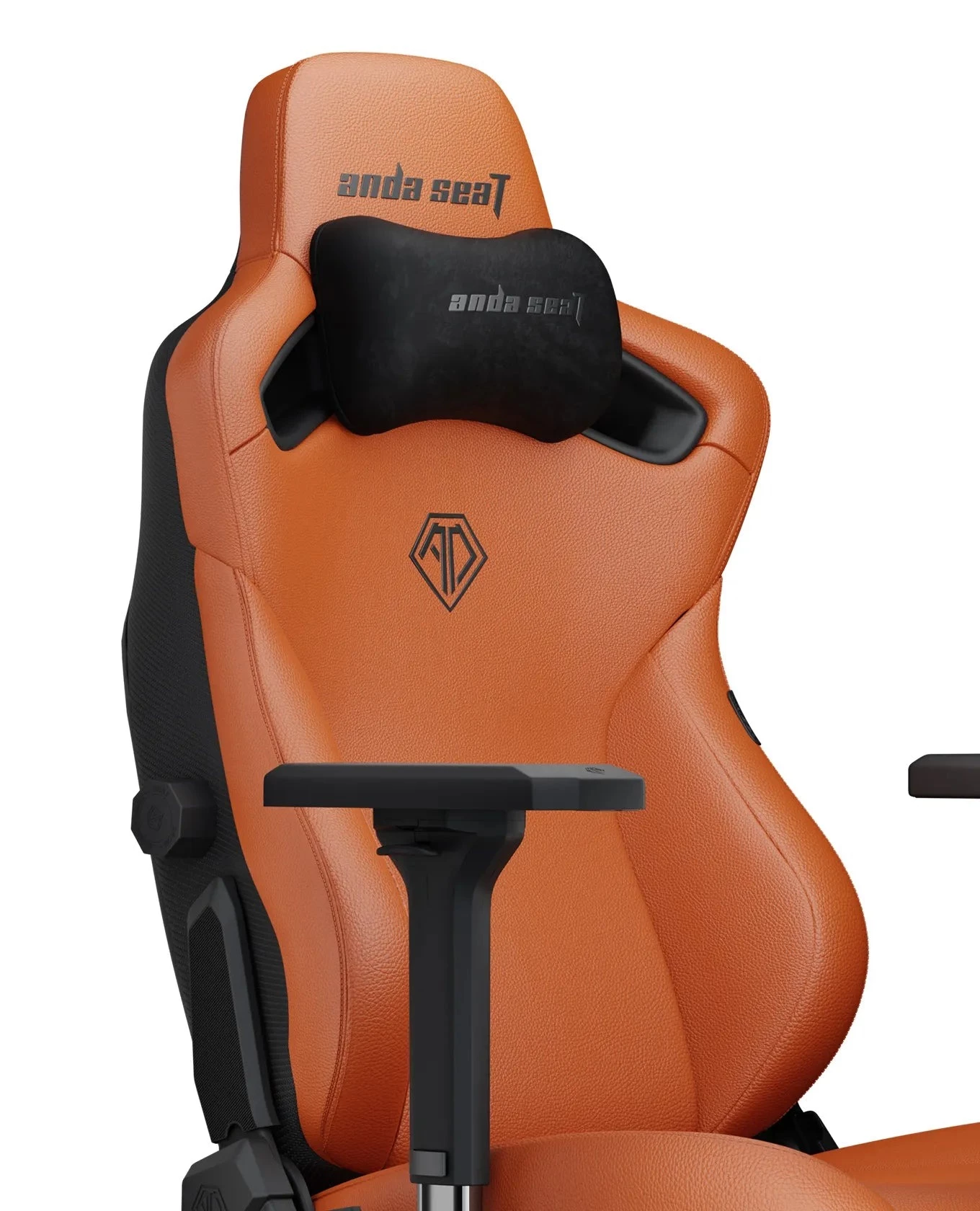 Кресло игровое Anda Seat Kaiser 3 Size XL Orange (AD12YDC-XL-01-O-PV/C) - фото 4