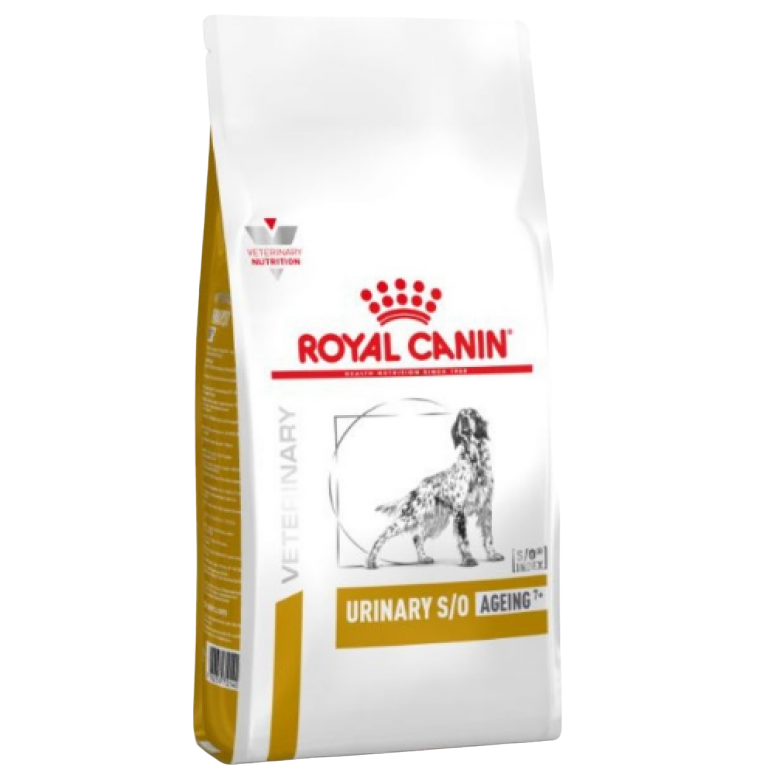 Сухой диетический корм Royal Canin Urinary S/O Aging 7+ для собак старше 7 лет при заболеваниях нижних мочевыводящих путей, 8 кг (1271008) - фото 1