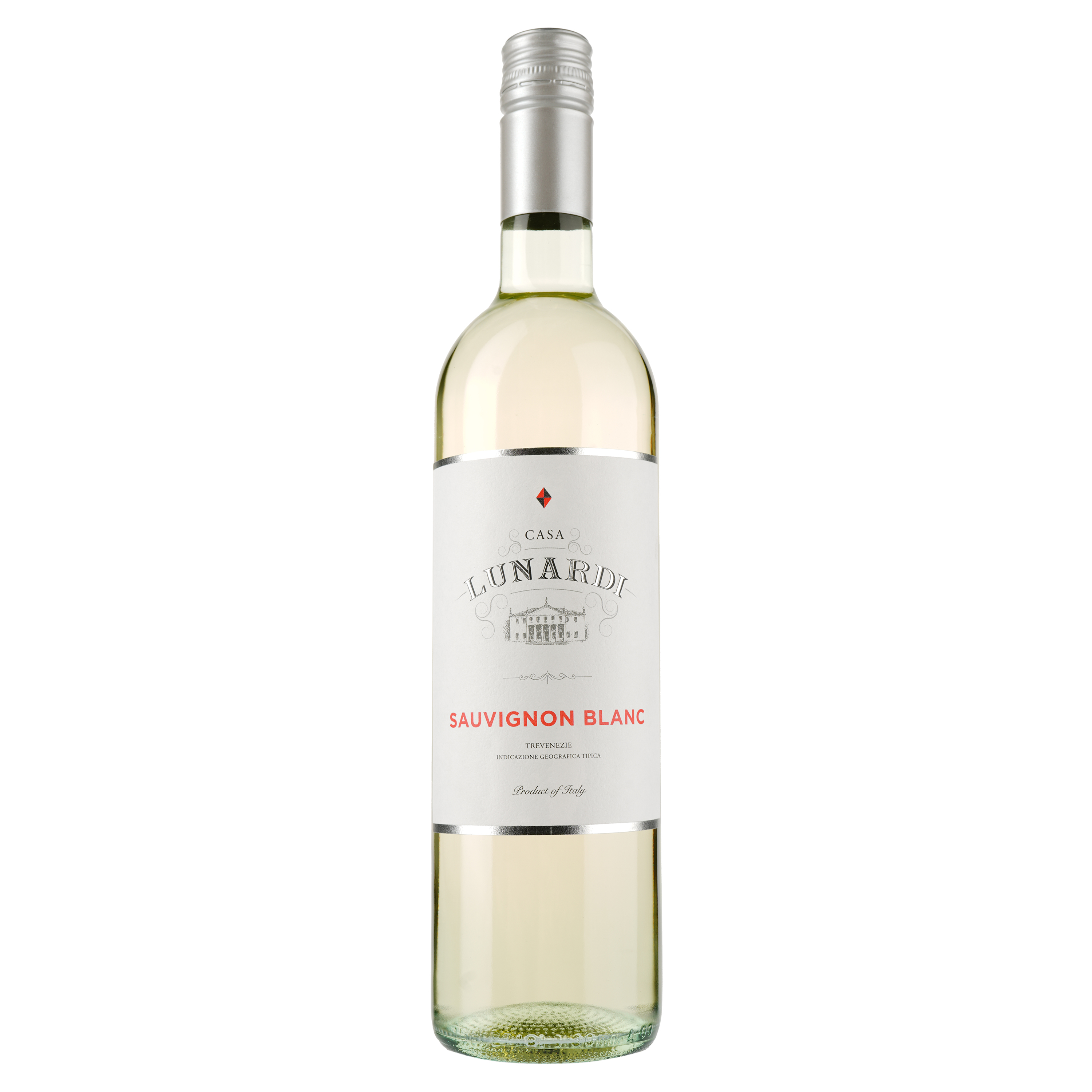 Вино Casa Lunardi Sauvignon Blanc Trevenezie, белое, сухое, 0,75 л - фото 1