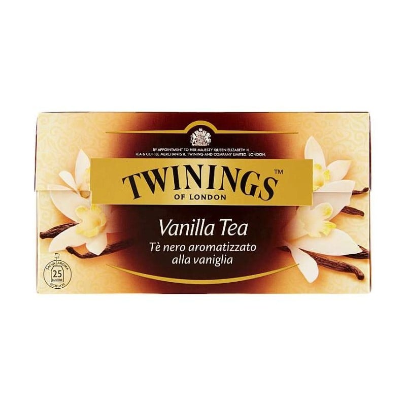 Чай чорний Twinings Vanilla, 25 пакетиків (828045) - фото 1