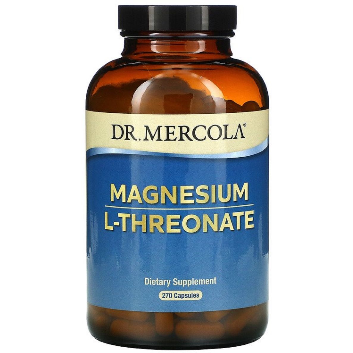 Минералы Dr. Mercola Magnesium L-Threonate 270 капсул - фото 1