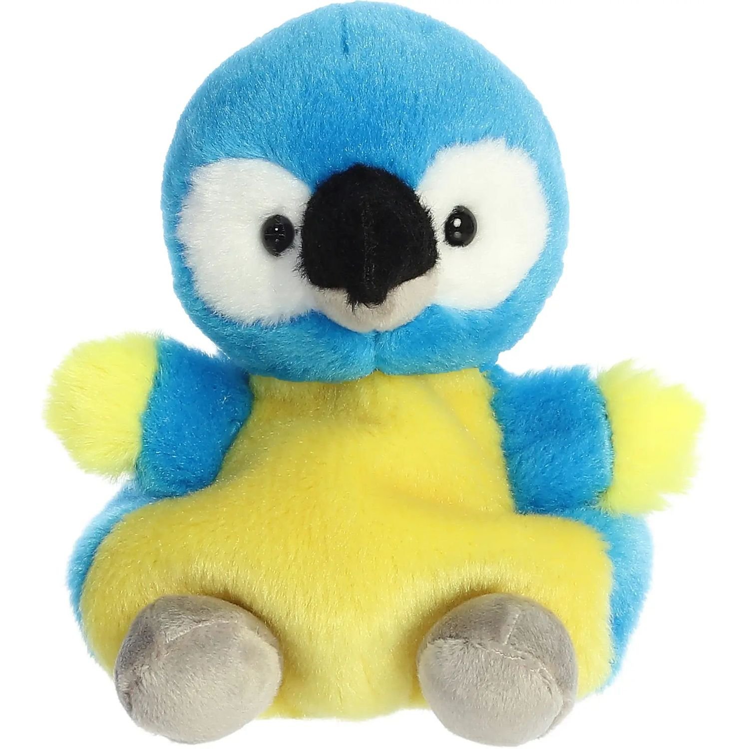 Игрушка мягконабивная Aurora Palm Pals Сине-желтый ара, 12 см (210557B) - фото 1