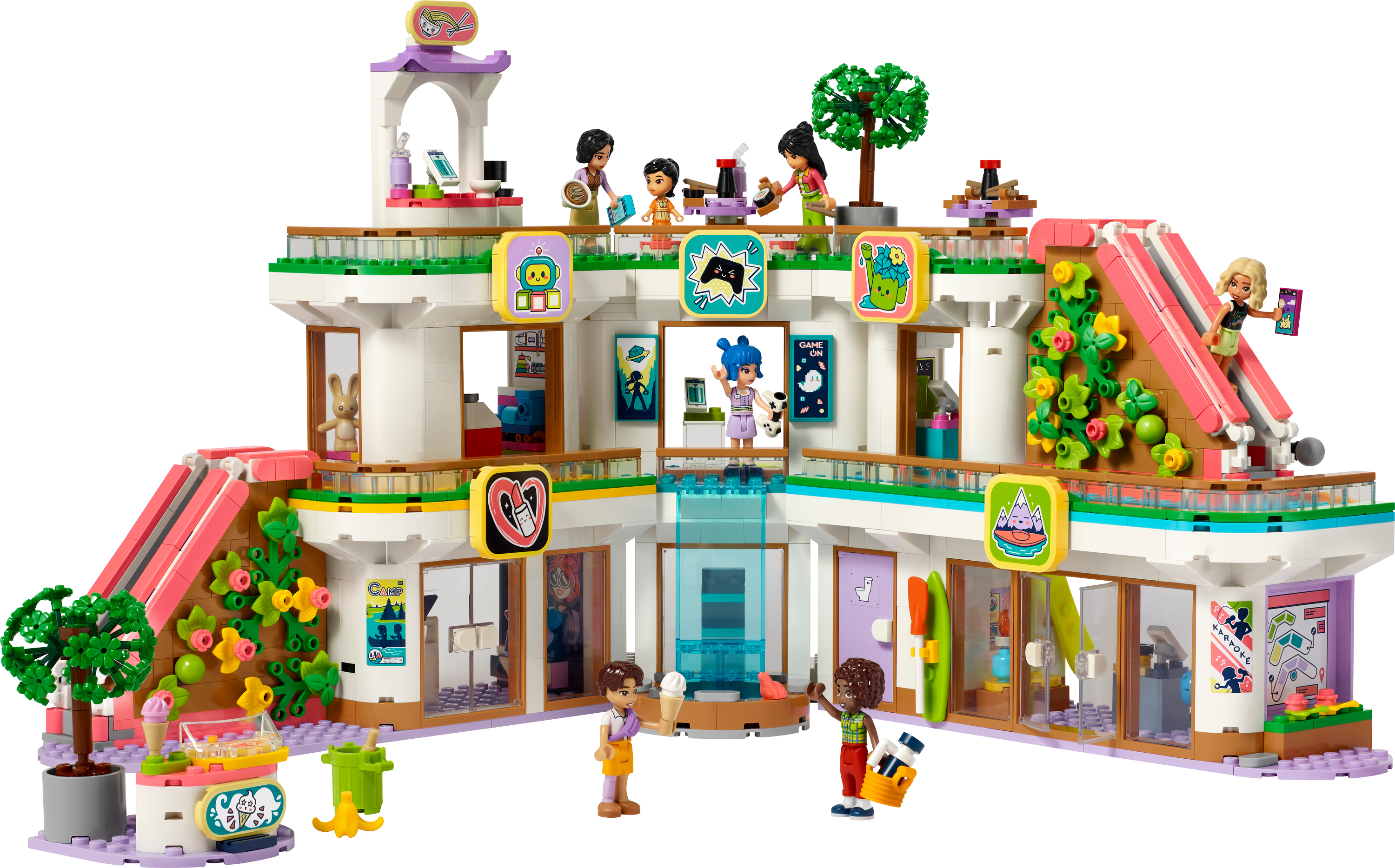 Конструктор LEGO Friends Торговельний центр у Хартлейк-Сіті 1237 деталі (42604) - фото 2