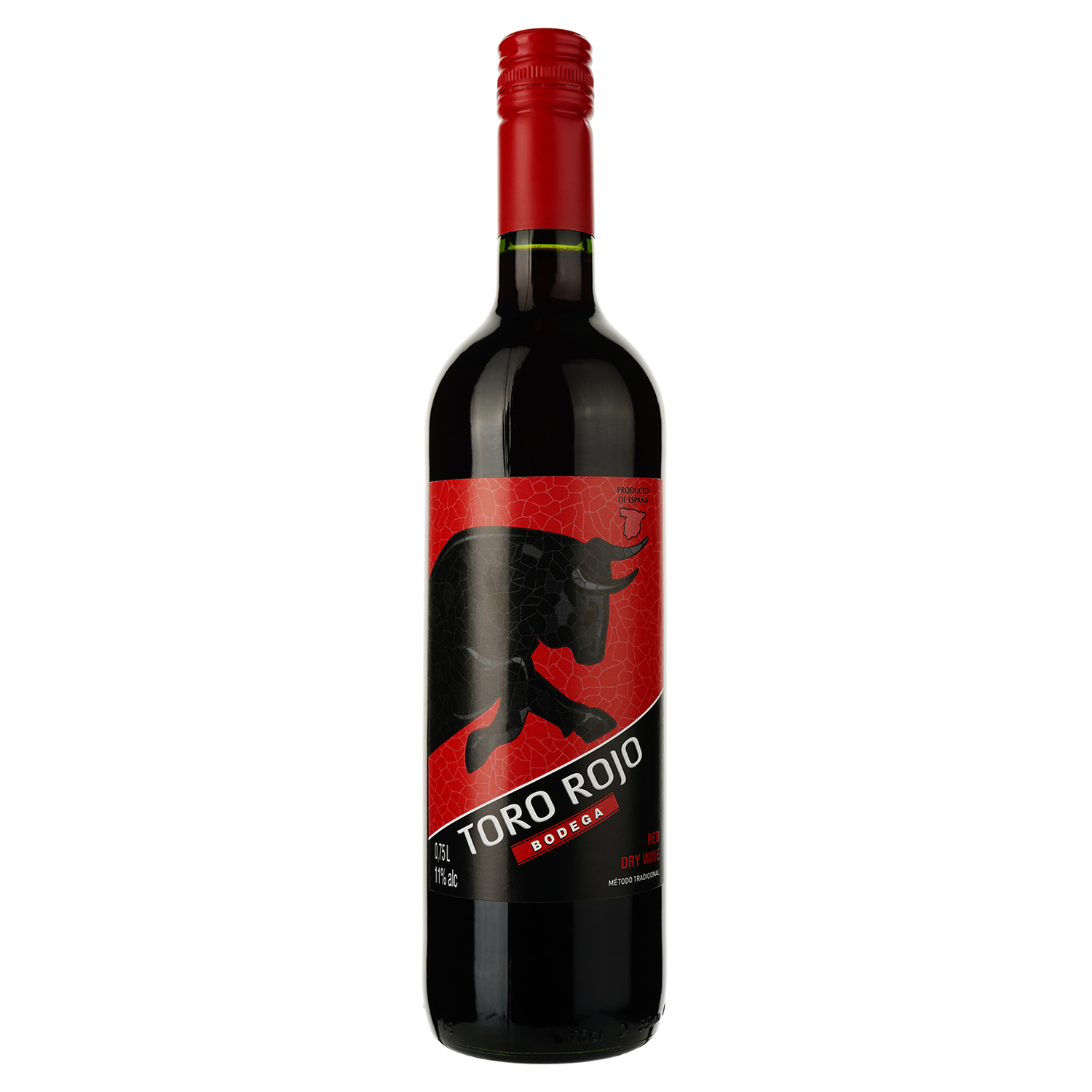 Вино Bodega Toro Rojo, червоне, сухе, 0,75 л - фото 1